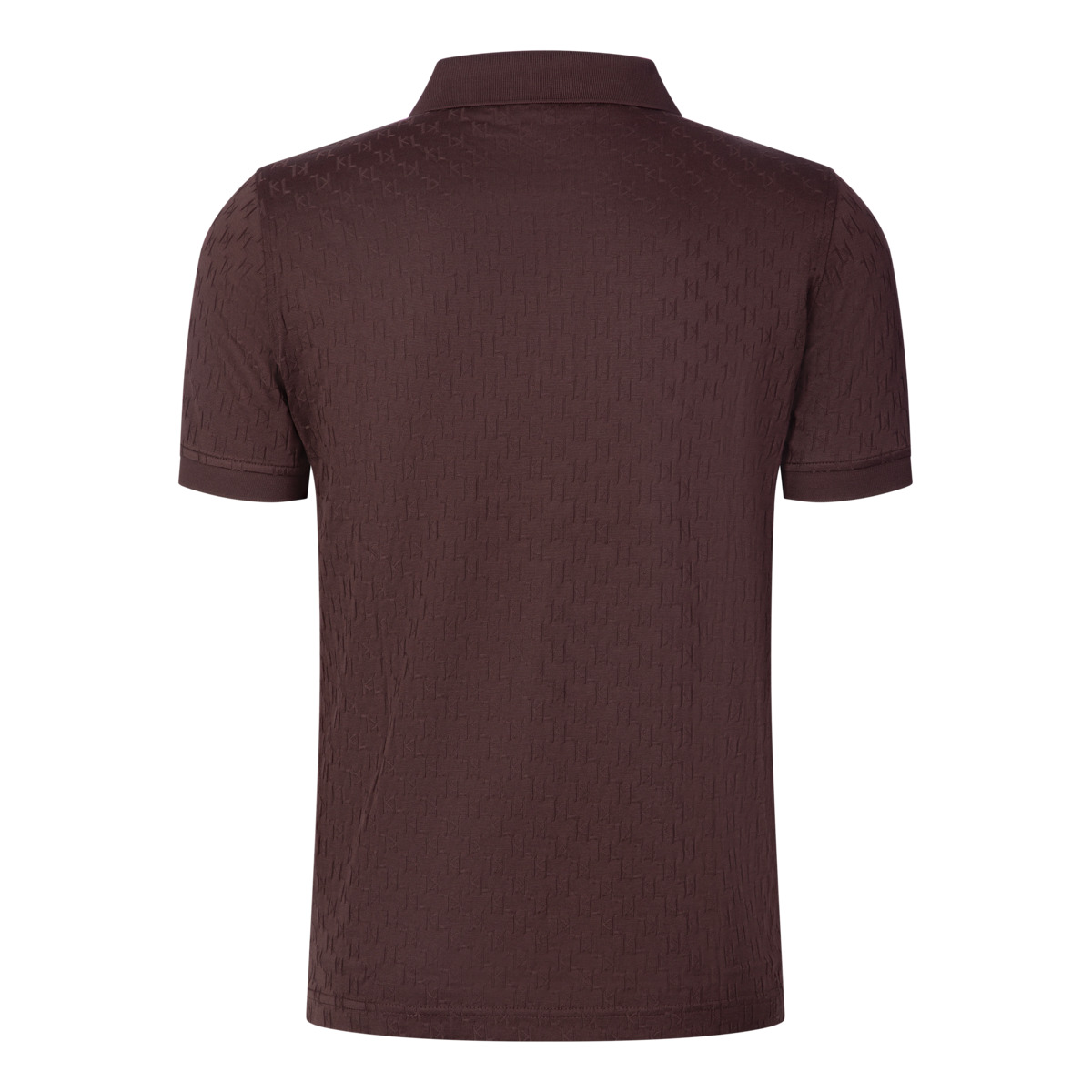 KARL LAGERFELD 745006 Poloshirt dunkelbraun