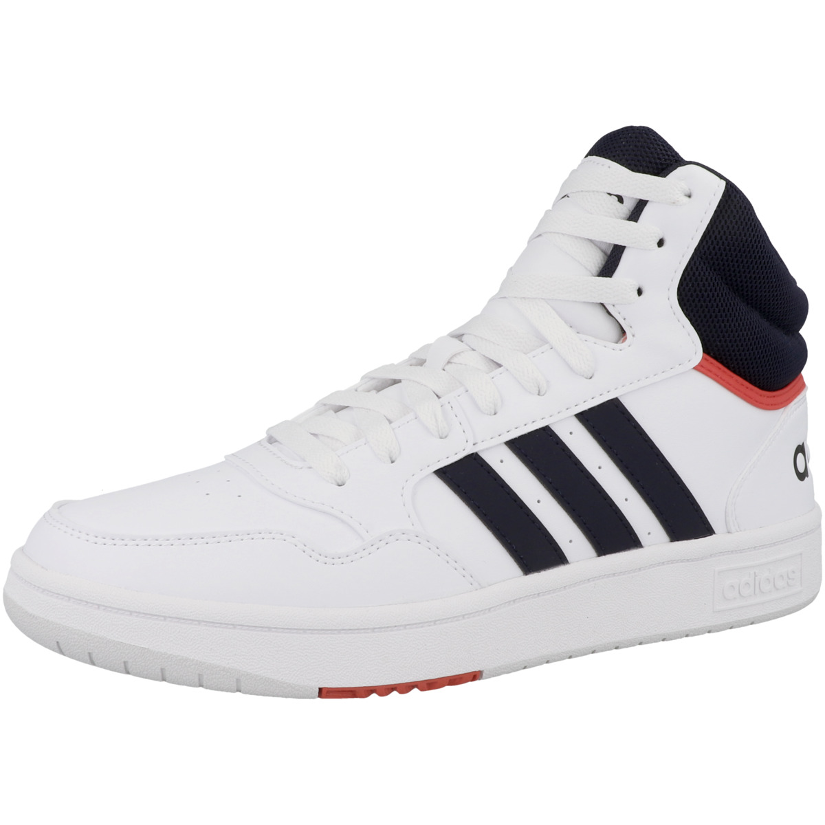 Adidas Hoops 3.0 Mid Sneaker weiss