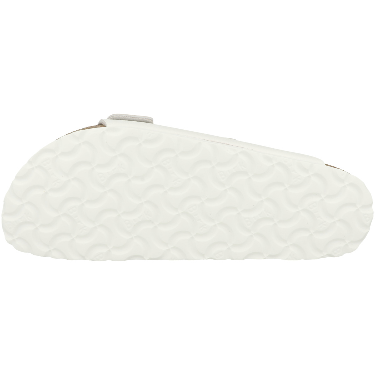 Birkenstock Arizona Naturleder Sandale schmal weiss Birkenstock Arizona Naturleder Sandale schmal weiss