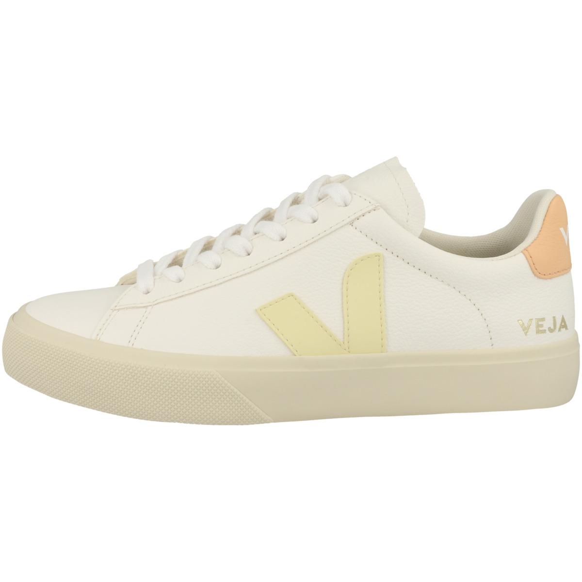 VEJA Campo Chromefree Leather Sneaker low weiss